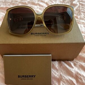 Burberry Beige Sunglasses